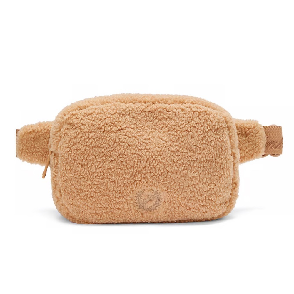 VS Pink Teddy Fleece Belt Bag NWT